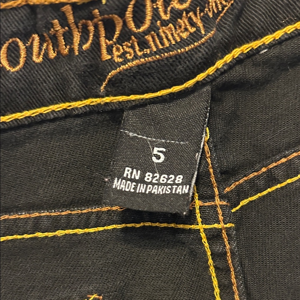 Y2K SouthPole Black Straightleg Jeans - Picture 6 of 15